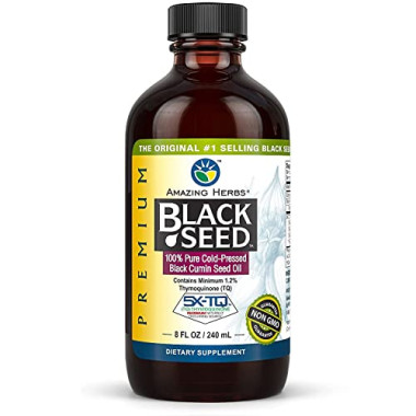 Amazing Herbs Premium Black Seed Oil - B0009EYIQ4