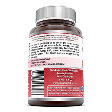 Amazing Nutrition Amazing Formulas Red Clover - B0160B50XY