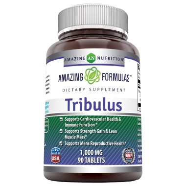 Amazing Nutrition Tribulus Supports Lean Muscle Mass - B07NVR7QJ2