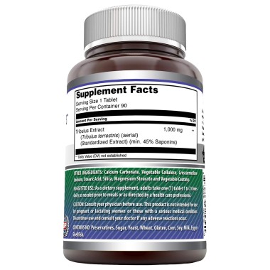 Amazing Nutrition Tribulus Supports Lean Muscle Mass - B07NVR7QJ2