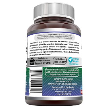 Amazing Nutrition Tribulus Supports Lean Muscle Mass - B07NVR7QJ2