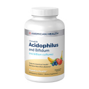 American Health Chewable Acidophilus And Bifidium Natural Assorted Fruit Flavors - B000IRJTRA
