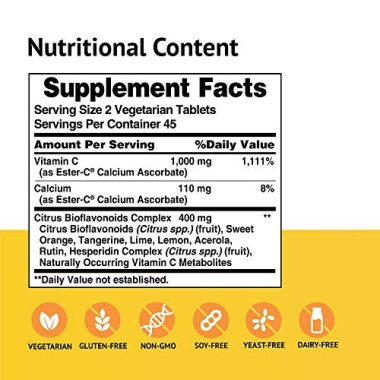 American Health Ester-C 500 mg - B00854K2AG