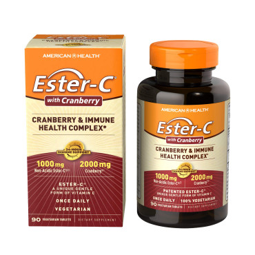 American Health Ester-C with Cranberry & Immune Health Complex - B004BJ47LO