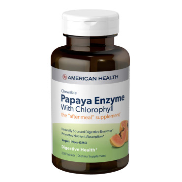 American Health Papaya Enzyme with Chlorophyll - B00016WUY2