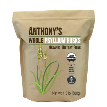 Anthony's Psyllium Husk Organic Dietary Fiber - B07CPJJWTH