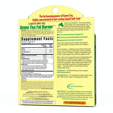 Applied Nutrition Green Tea Fat Burner - B004GW2WQ8