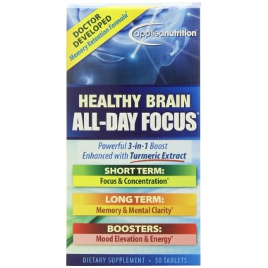 Applied Nutrition Healthy Brain All-Day Focus - B004G087IM