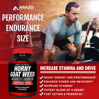Arazo Nutrition Horny Goat Weed for Men and Women - B01IOQSHE2