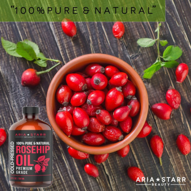 Aria Starr Beauty Rosehip 100% Pure & Natural - B01N9XS6B6
