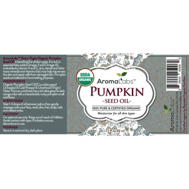 AromaLabs Pumpkin Seed Oil 100% Pure & Natural - B07QNZVLY3