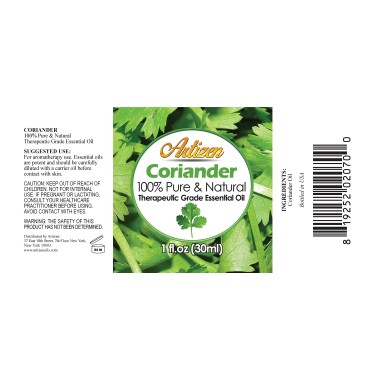 Artizen Coriander Essential Oil - B06Y2BGX4B