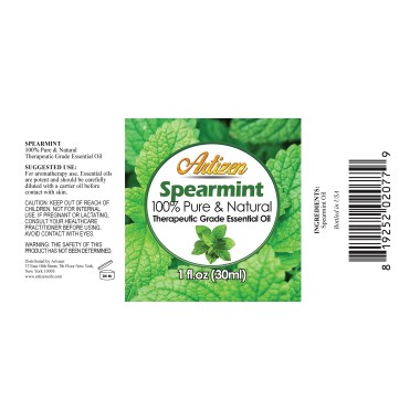 Artizen Spearmint Therapeutic Grade Essential Oil - B06Y25GD28