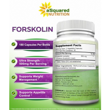 aSquared Nutrition Forskolin Maximum Strength - B01L8D1RHM