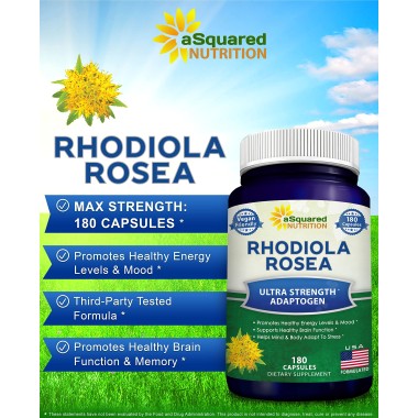 aSquared Nutrition Pure Rhodiola Rosea Max Strength - B01HP1Y3J0