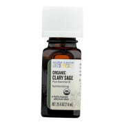 Aura Cacia Pure Organic Clary Sage Oil - B003N48ODK