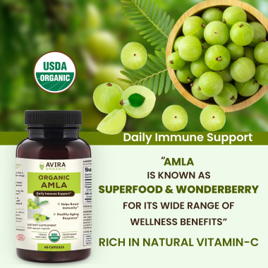 Avira Organic Amla for Immune Support - B07GXWDKXK