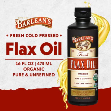 Barlean's Organic Fresh Flax Oil - B002VLZ830