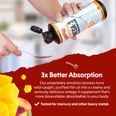 Barlean's Seriously Delicious Omega-3 Fish Oil - B003PRMACQ