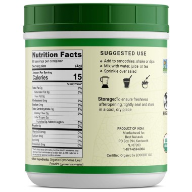 Best Naturals Organic Gymnema - B079397771