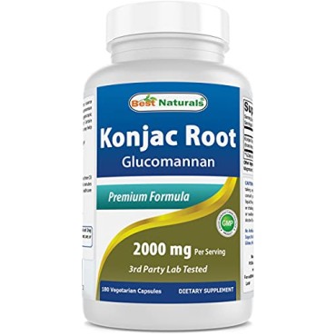Best Naturals Konjac Root Glucomannan Caps - B00I5VKI8K