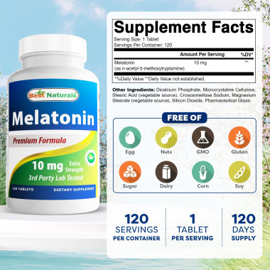 Best Best Naturals Melatonin - B00K7I5DIO
