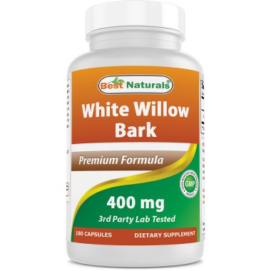 Best Naturals White Willow Bark Temporary Relief from Minor Pain - B013RKNRL8