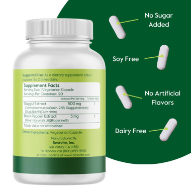 Bestvite Guggul Vegetarian - B009M63ORY