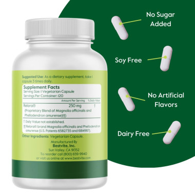 Bestvite Relora All Natural Formula - B007G3S6C8