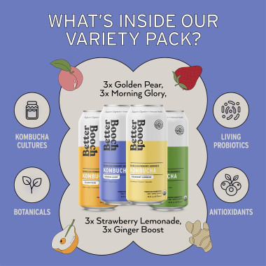 Better Booch Kombucha Packed with Probiotics - B084CZV4HF