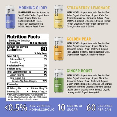 Better Booch Kombucha Packed with Probiotics - B084CZV4HF