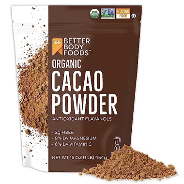 BetterBody Foods Cacao Non-GMO Gluten-Free - B01IPZUZW4