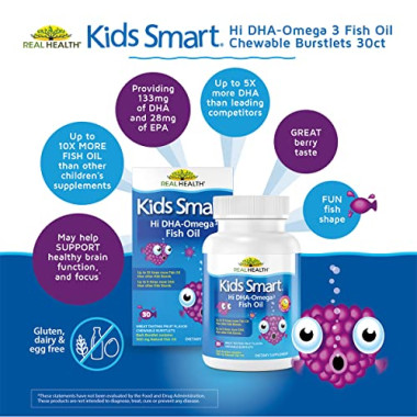 Bioglan Kids Smart Hi DHA-Omega 3 Fish Oil - B003FH8DKY