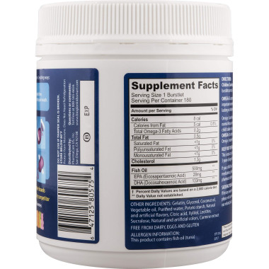 Bioglan Kids Smart Omega-3 Fish Oil Trio Flavor - B07D9WGSP4