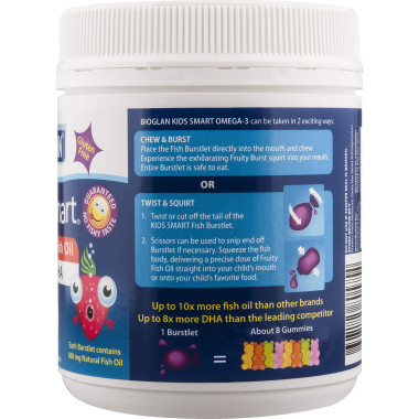 Bioglan Kids Smart Omega-3 Fish Oil Trio Flavor - B07D9WGSP4