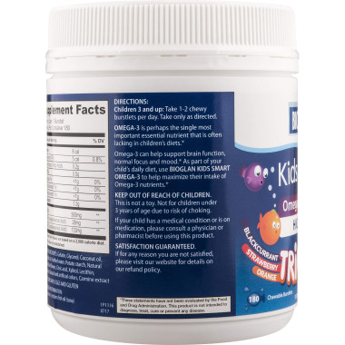 Bioglan Kids Smart Omega-3 Fish Oil Trio Flavor - B07D9WGSP4