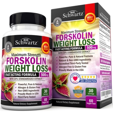 BioSchwartz Forskolin Extract for Weight Loss - B01E6TWJ0Y