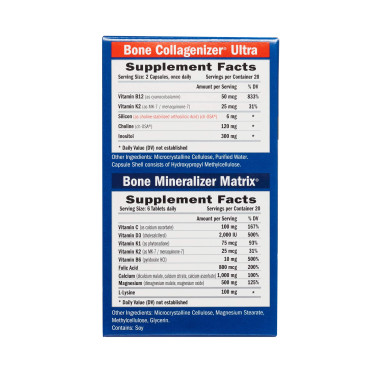 BioSil by Natural Factors Healthy Bones Plus Two-Part Program - B005FOC98C