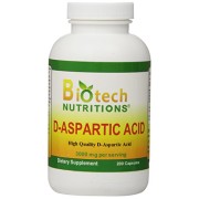 Biotech Nutritions D-Aspartic Acid Dietary Supplement - B00CJNFU2Y