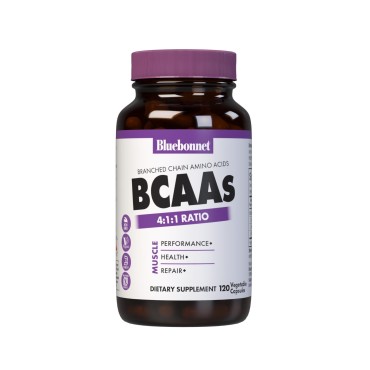 Bluebonnet Nutrition BCAAs 4:1:1 Ratio (Branched Chain Amino Acids) - B003YQKK8O