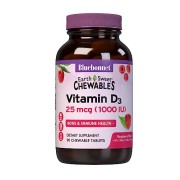 Bluebonnet Nutrition Earth Sweet Chewables Vitamin D3 1000 IU - B002NVA2KW