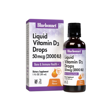 Bluebonnet Nutrition Liquid Vitamin D3 Drops - B0046LA31U
