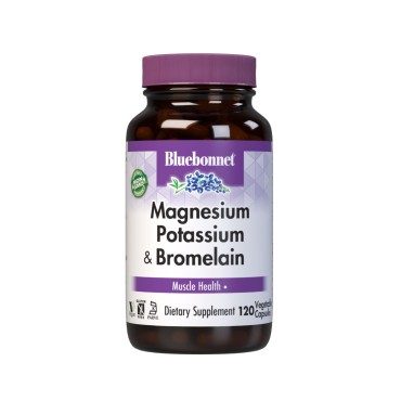 Bluebonnet Nutrition Magnesium Potassium Plus Bromelain - B0006IIH60