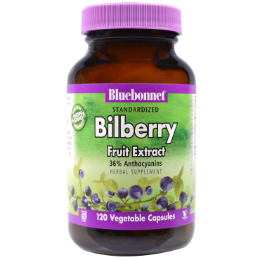 Bluebonnet Nutrition Standardized Bilberry Fruit Extract - B00086GERO