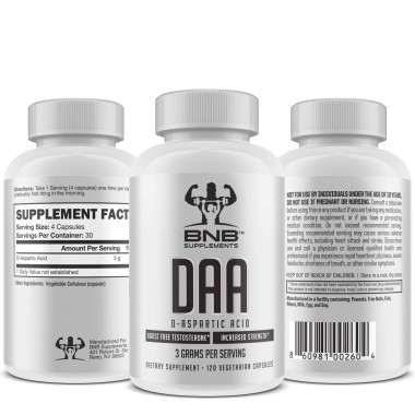 BNB Supplements D-Aspartic Acid DAA - B07HJ7WCQP