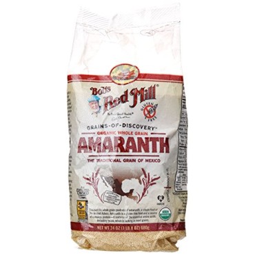 Bob's Red Mill Organic Whole Grain Amaranth - B00MFC1NR0