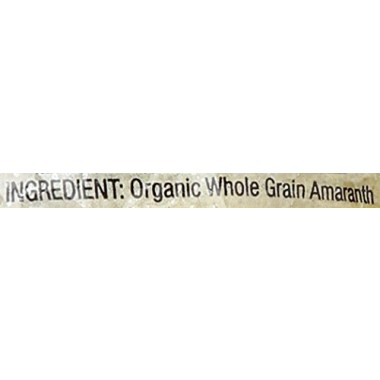 Bob's Red Mill Organic Whole Grain Amaranth - B00MFC1NR0