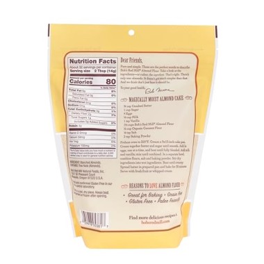 Bob's Red Mill Super-Fine Almond Flour Gluten Free - B01N9PWYCV