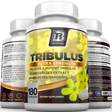 BRI Nutrition Tribulus Highest Purity On The Market - B00OM5WVEW