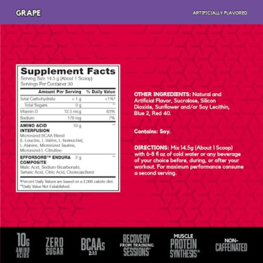 BSN Amino-X Endurance & Recovery - B006G9TB68